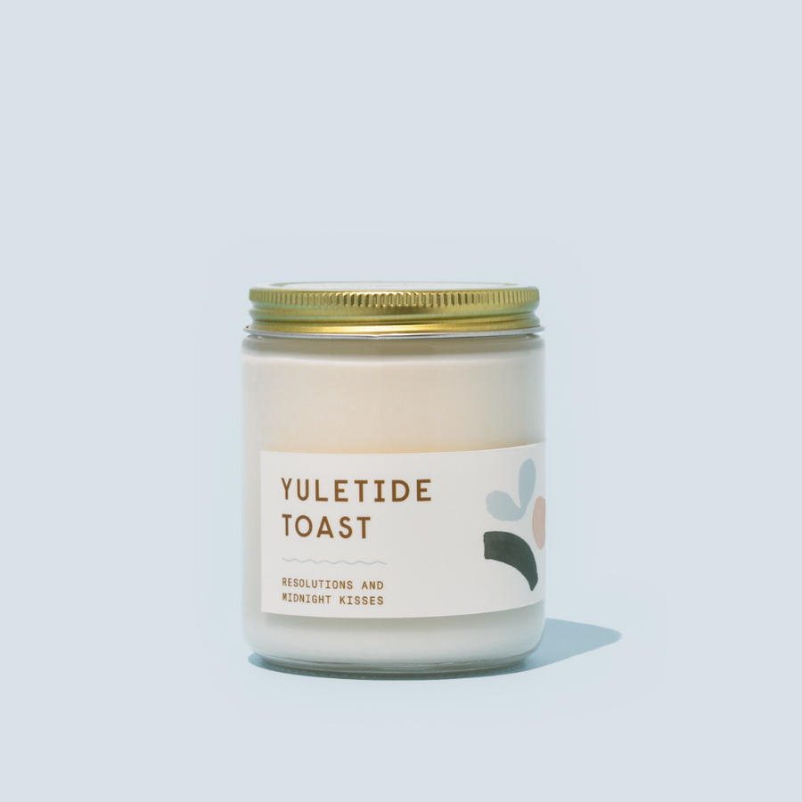 Yuletide Toast Jar Candle