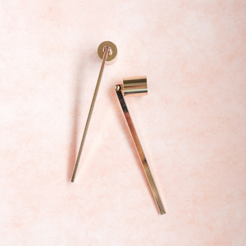Gold Candle Snuffer