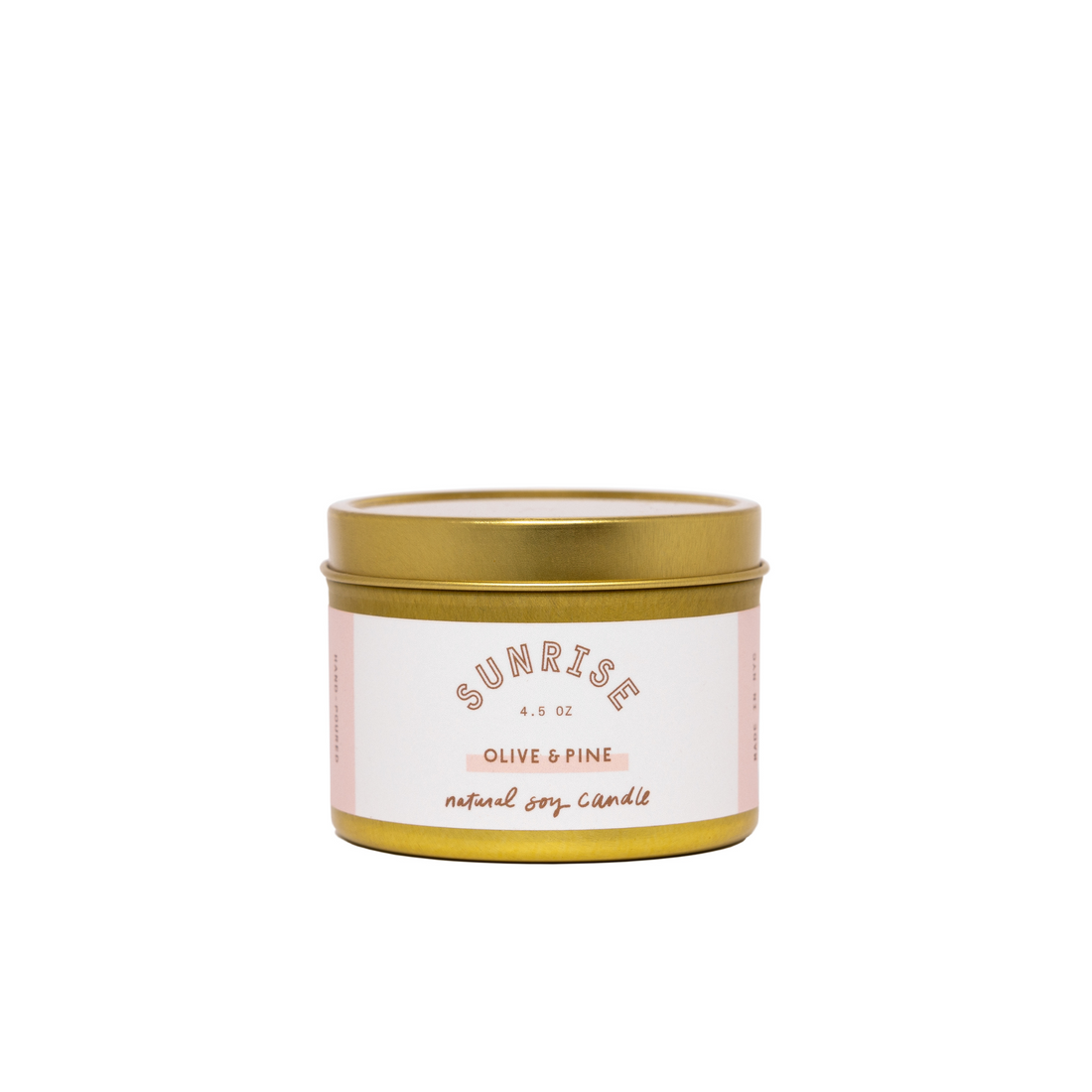 Sunrise Travel Candle
