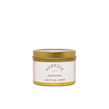 Sunrise Travel Candle