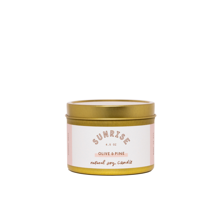 Sunrise Travel Candle